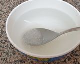 A picture of step 1 of Tricolour Bread Cake.