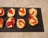 Foto del paso 3 de la receta: Huevos rellenos de atún y pimientos