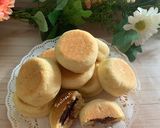 Foto langkah ke 6 dari resep Bakpia Teflon isi Meses.