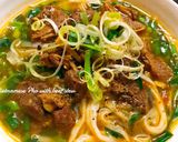 Hình bước làm 4 của món Phở bò sốt vang
