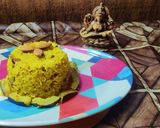 A picture of step 10 of Sindhi Taheri in special sindhi style Sweet Rice.
