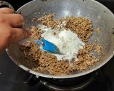 A picture of step 5 of Sesame Milk Cake.