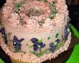 Foto langkah ke 12 dari resep Chiffon birthday cake with american buttercream.