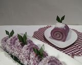 Foto langkah ke 6 dari resep Lapis Gulung Ubi Ungu.