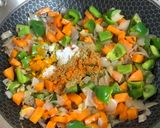 A picture of step 7 of Desi Style Masala Pasta.