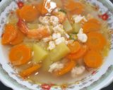 Foto langkah ke 5 dari resep Sup Udang.