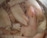 Hình bước làm 1 của món Chả sen Hải Sản