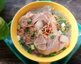 Hình bước làm 2 của món Miến giò heo