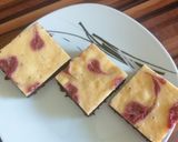 Valentin-napi süti ❤️Sajttortás-Brownie recept fázis 7 fotója