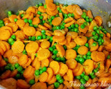 Foto del paso 5 de la receta: Zanahorias con guisantes