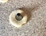 A picture of step 2 of Eggless doughnuts.