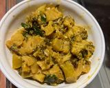 A picture of step 3 of Broccoli masala.