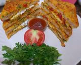 शाही ब्रेड सैंडविच (Shahi bread sandwich recipe in Hindi) रेसिपी चरण 11 फोटो