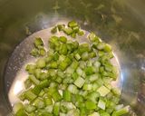 A picture of step 1 of Pumpkin and Sweet Potato Soup.