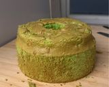 Foto langkah ke 7 dari resep Chiffon pandan keju.