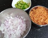 A picture of step 7 of Vegetable Curl Rolls.