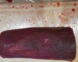 A picture of step 1 of Beef Wellington.