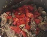 A picture of step 3 of Spicy Mbuzi Ulaya aka Pork Meat, with some honey#authormarathon#.