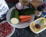 Foto del paso 1 de la receta Croquetas de jamón y verduras