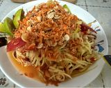 รูปขั้นตอนการทำที่ 4 ของ ส้มตำไทยมะละกอ