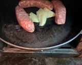 Foto del paso 1 de la receta: Chorizos al repollo
