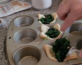 Foto del paso 7 de la receta: Tartaletas de Espinacas y Huevo de Codorniz