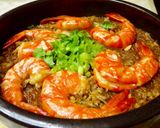 鮮蝦粉絲煲的食譜步驟4照片