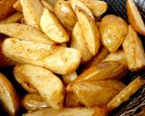 A picture of step 1 of My Jacket Chips with chilli and onion flavouring.