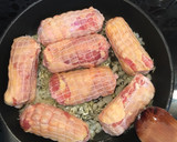 Foto del paso 4 de la receta: Muslo de pollo relleno