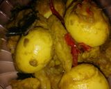 Foto langkah ke 6 dari resep T3K (Telur Tempe Terasi Kunyit).