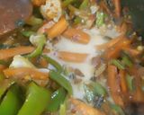 A picture of step 7 of Stir fry veggies in szechuan.