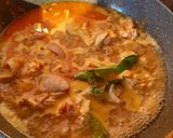 Foto langkah ke 3 dari resep Lontong Sayur Ayam Tahu.