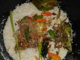 Nasi liwet teri jengki