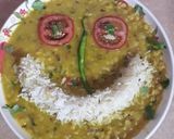 स्माइली दाल चावल (Smiley dal chawal recipe in Hindi) रेसिपी चरण 6 फोटो
