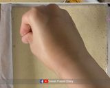 รูปขั้นตอนการทำที่ 11 ของ สูตรขนมสาลี่กรอบฝอยทอง