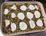 Une image de l'étape 7 de Gratin de courgettes aux haricots, tomate et mozzarella.