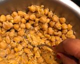 A picture of step 3 of ChanaTikkis -healthy & tasty.