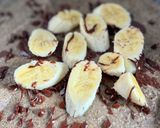 Une image de l'étape 2 de 💚 Galette de sarrasin à la banane et au chocolat.