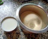 A picture of step 1 of Instant Rava uttapam (Suji uttapam).