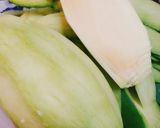 Hình bước làm 1 của món Gỏi xoài khô cá khoai
