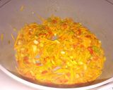 صورة لخطوة 2 من وصفة رز احمر بالخضار مدخن 😍😍😍