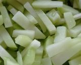 Foto langkah ke 2 dari resep Lodeh tahu kacang panjang.