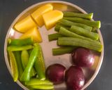 A picture of step 3 of Udupi Temple Style Sambar.
