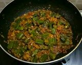 ভেন্ডি মসলা রেসিপির ধাপ 12 ছবি
