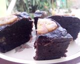 Foto langkah ke 6 dari resep Brownis kukus pisang.