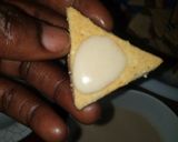 A picture of step 21 of Coconut striped biscuit.