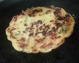 A picture of step 6 of Moong Daal & Mix Veg Chila.