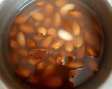 A picture of step 1 of Kesar Badam Akhrot Health Drink Premix.