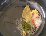 A picture of step 4 of Methi Matar.