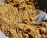 A picture of step 3 of Besan laddu.